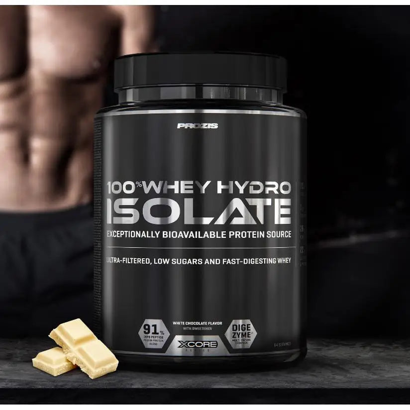 100% WHEY HYDRO ISOLATE (2KG) - Prozis  Alta calidad  Sin azúcares añadidos  Deliciosos sabores