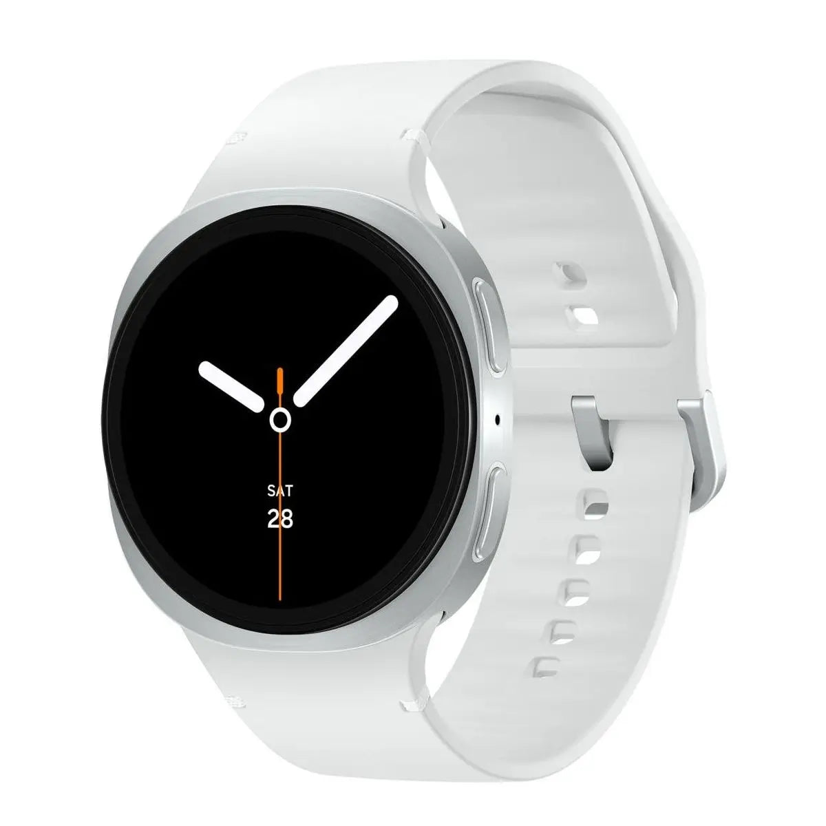 Samsung Galaxy Watch8 40/44 mm Bluetooth, Smartwatch with Galaxy AI, 3nm Processor, Health Assistant, Fitness Tracking, L1+L5 Dual-Frequency GPS, 5ATM + IP68 Waterproof, Android Compatible, Stylish Dark Gray/Silver Design.