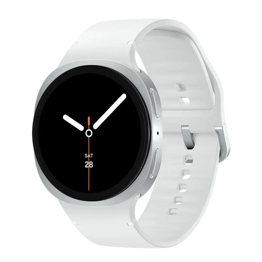 Samsung Galaxy Watch8 40/44 mm Bluetooth, Smartwatch with Galaxy AI, 3nm Processor, Health Assistant, Fitness Tracking, L1+L5 Dual-Frequency GPS, 5ATM + IP68 Waterproof, Android Compatible, Stylish Dark Gray/Silver Design.