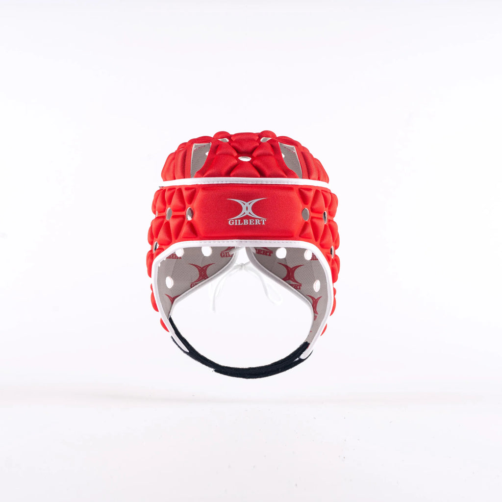 Casco Rugby Gilbert Air Rojo (Headguard), Senior
