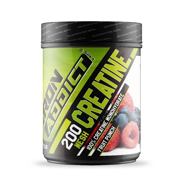 100% Creatina Monohidrato 200 Mesh - 300g - Creatina monohidrato - Iron Addict Labs