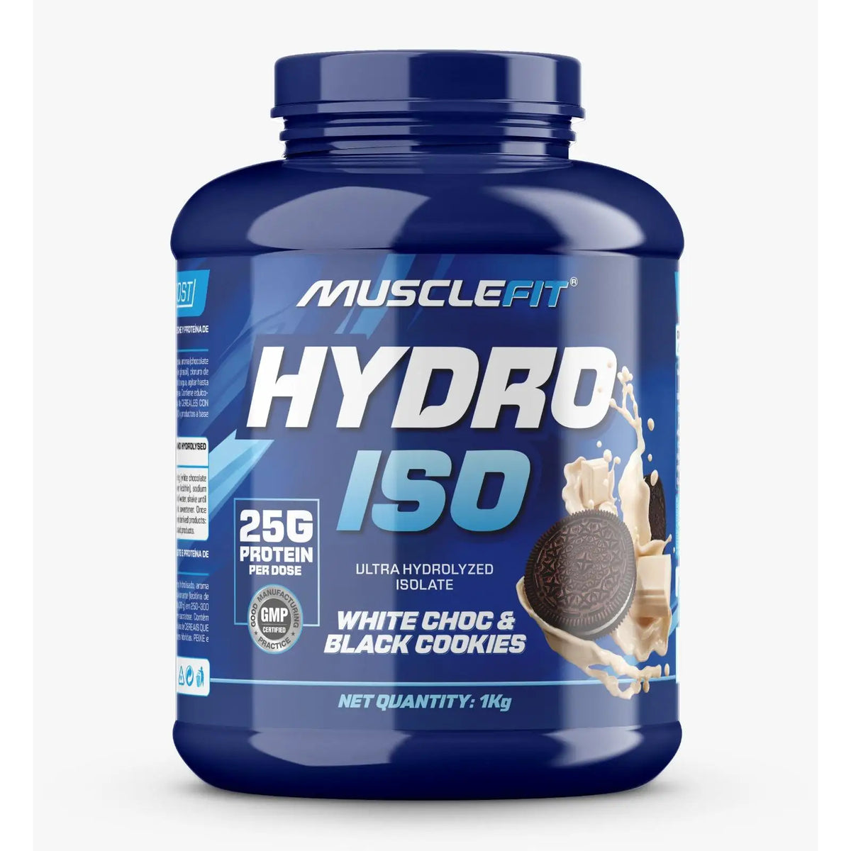 HYDRO ISO 1kg - MUSCLEFIT - OFERTA PREMIUM - AISLADO DE PROTEÍNA - ENTREGAS 24/48 HORAS