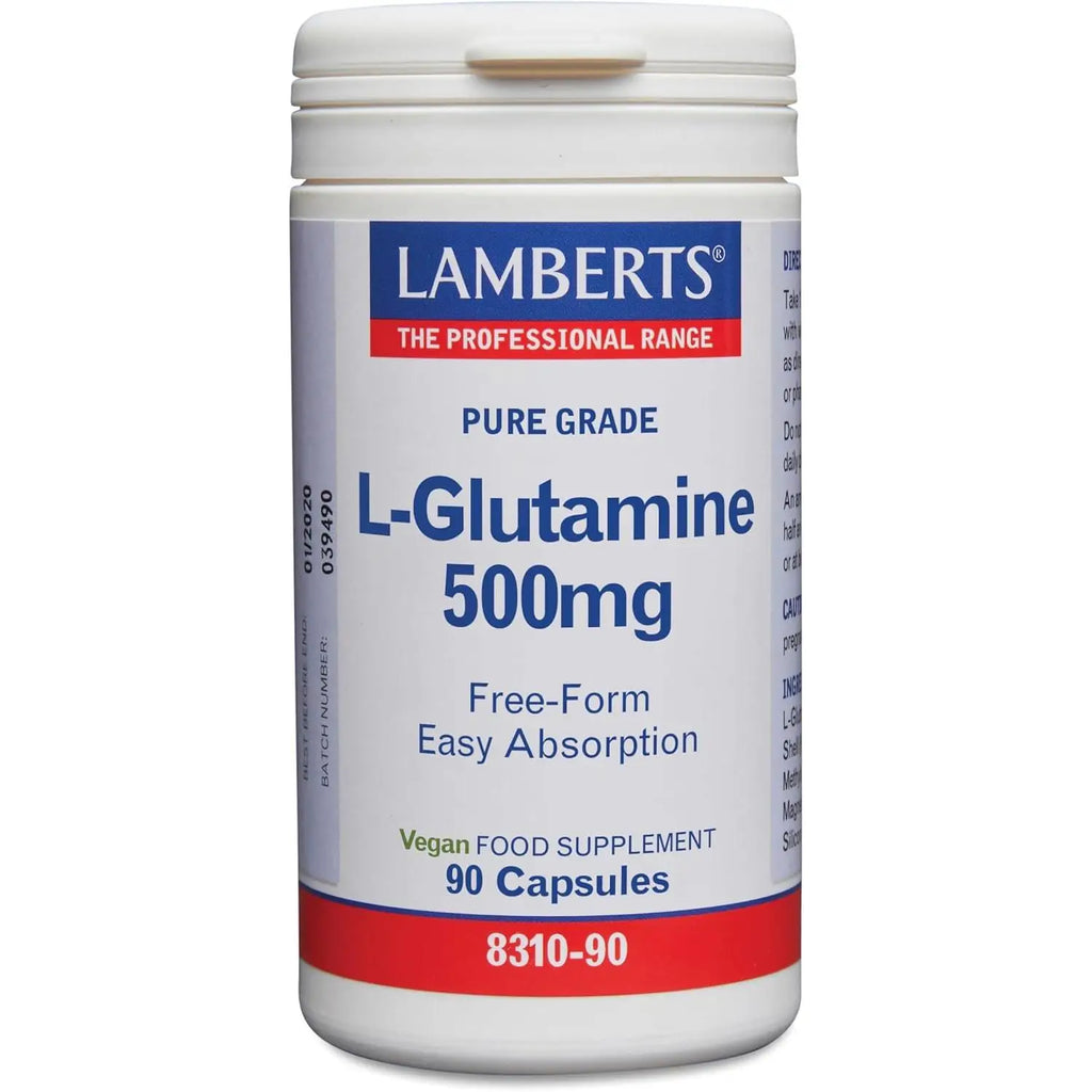 Lamberts L-Glutamina 500 mg - 90 Cápsulas