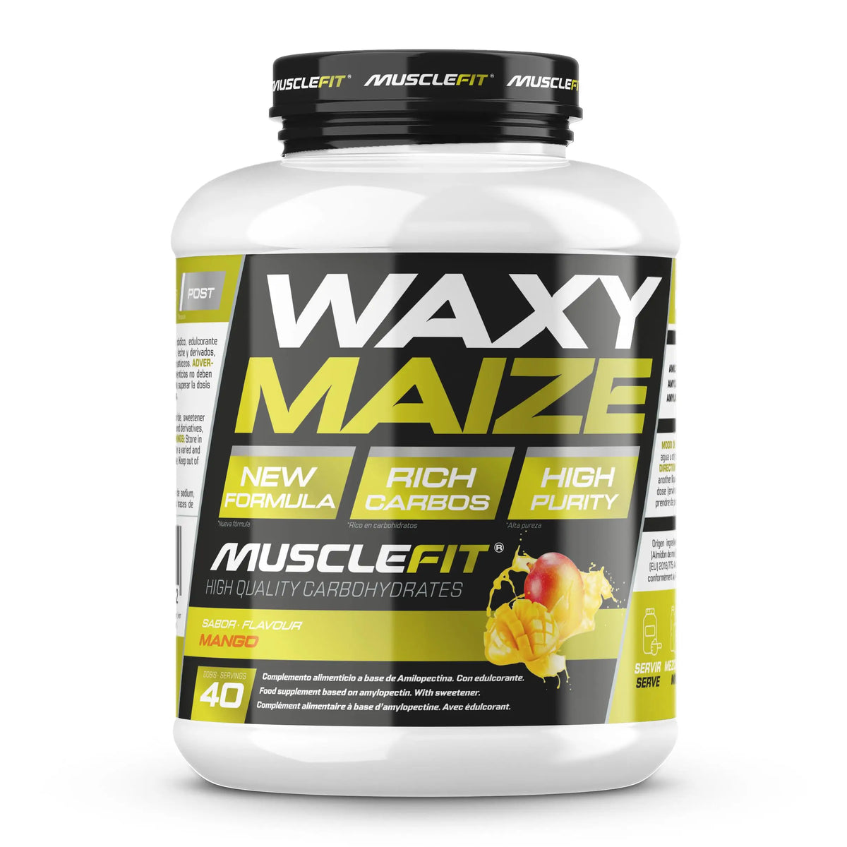 Waxy Maize 2kg - Musclefit - Almidón de Maíz