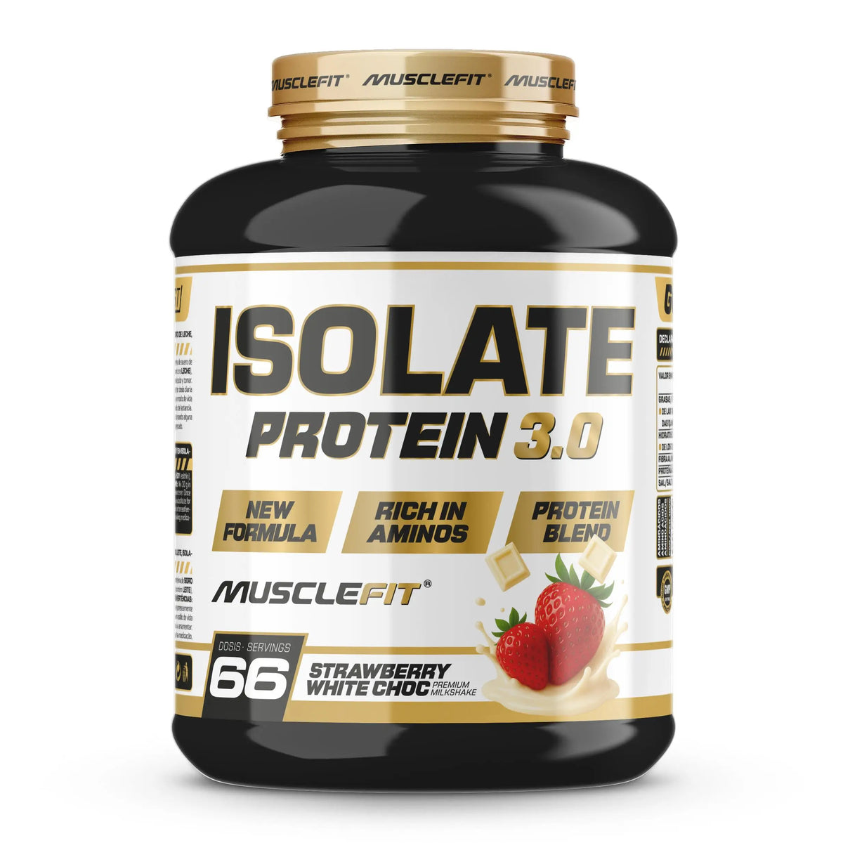 MUSCLEFIT ISOLATE 3.0 BLEND PROTEIN 2kg ENTEGAS 24/48 HORAS