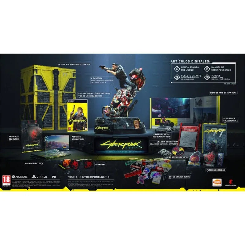 Cyberpunk 2077 para Microsoft Xbox One (Edición Coleccionista)
