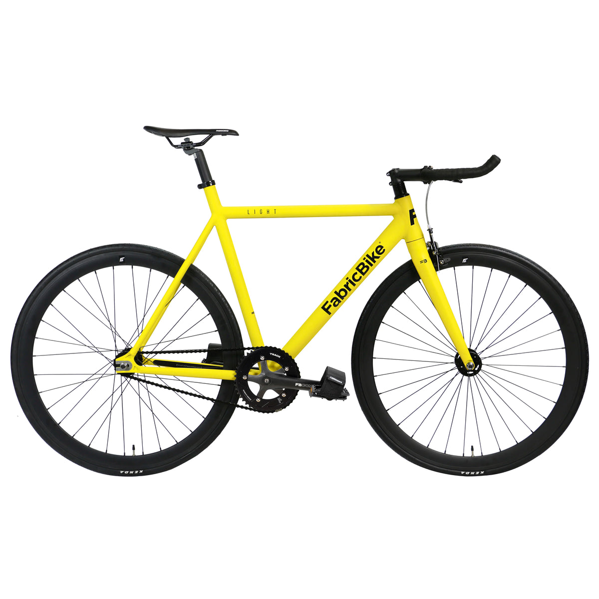 Bicicleta de piñón fijo FabricBike Light, Fixie, Single Speed, cuadro y horquilla de aluminio, ruedas de 28", 6 colores, 3 tallas, 9,45 kg (talla M).