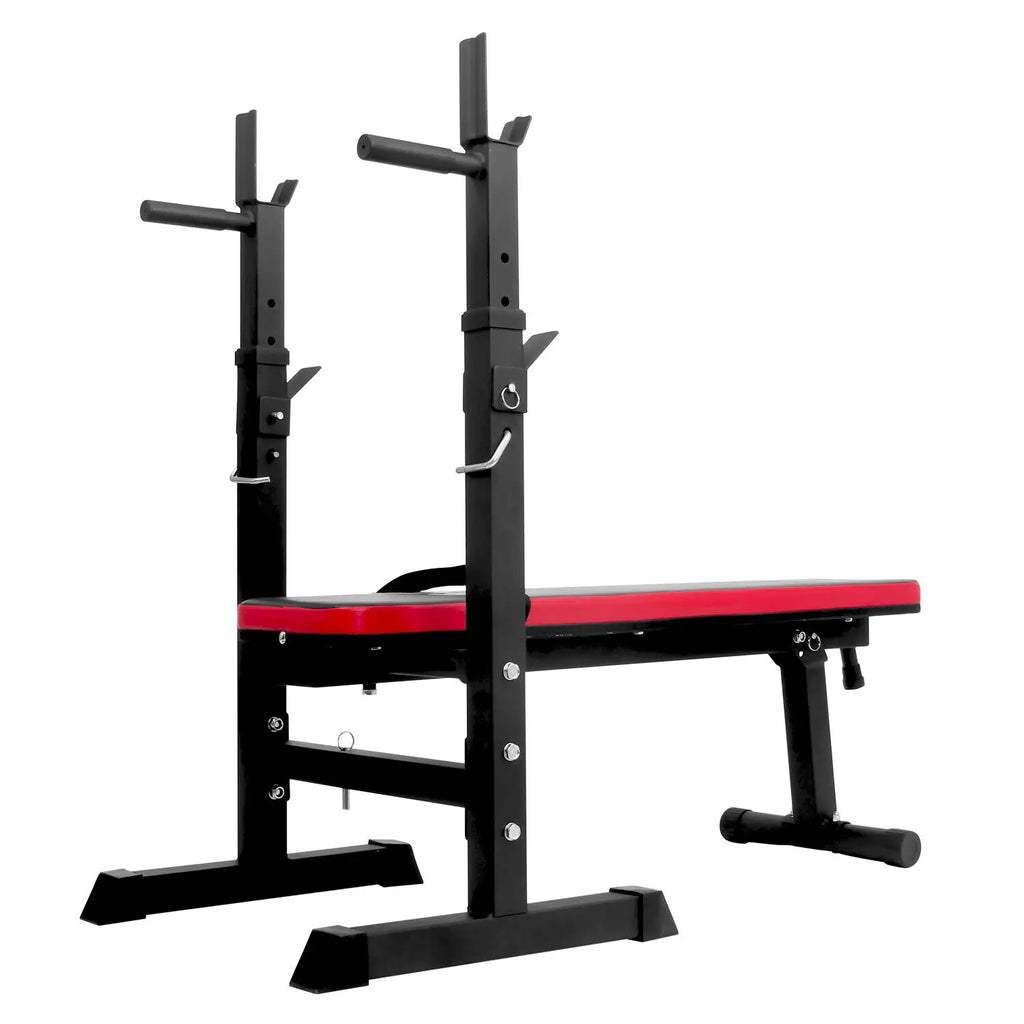 Banco de Musculación Plegable Pro10 ES-544 Fit-Force, Multifunción y Práctico