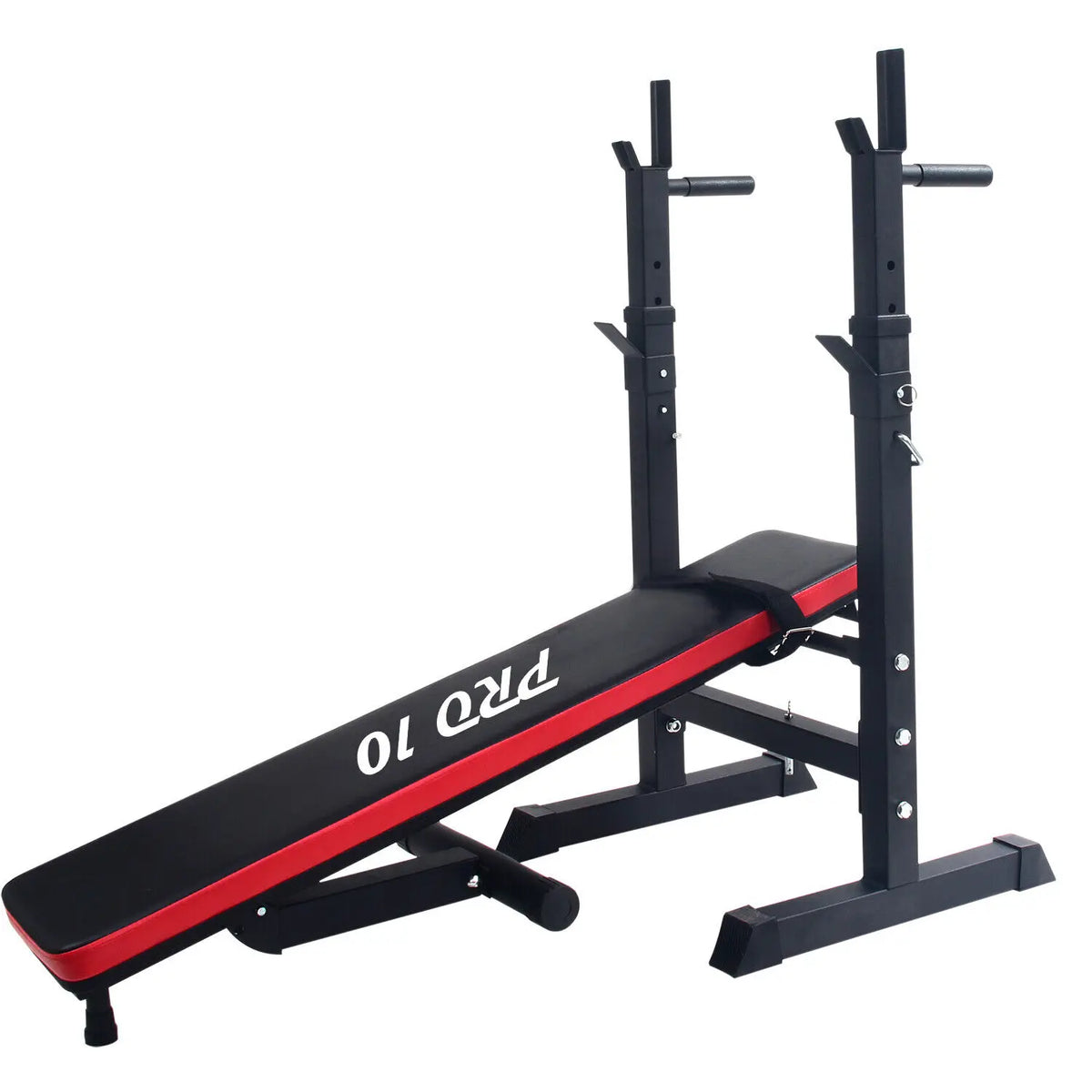 Banco de Musculación Plegable Pro10 ES-544 Fit-Force, Multifunción y Práctico
