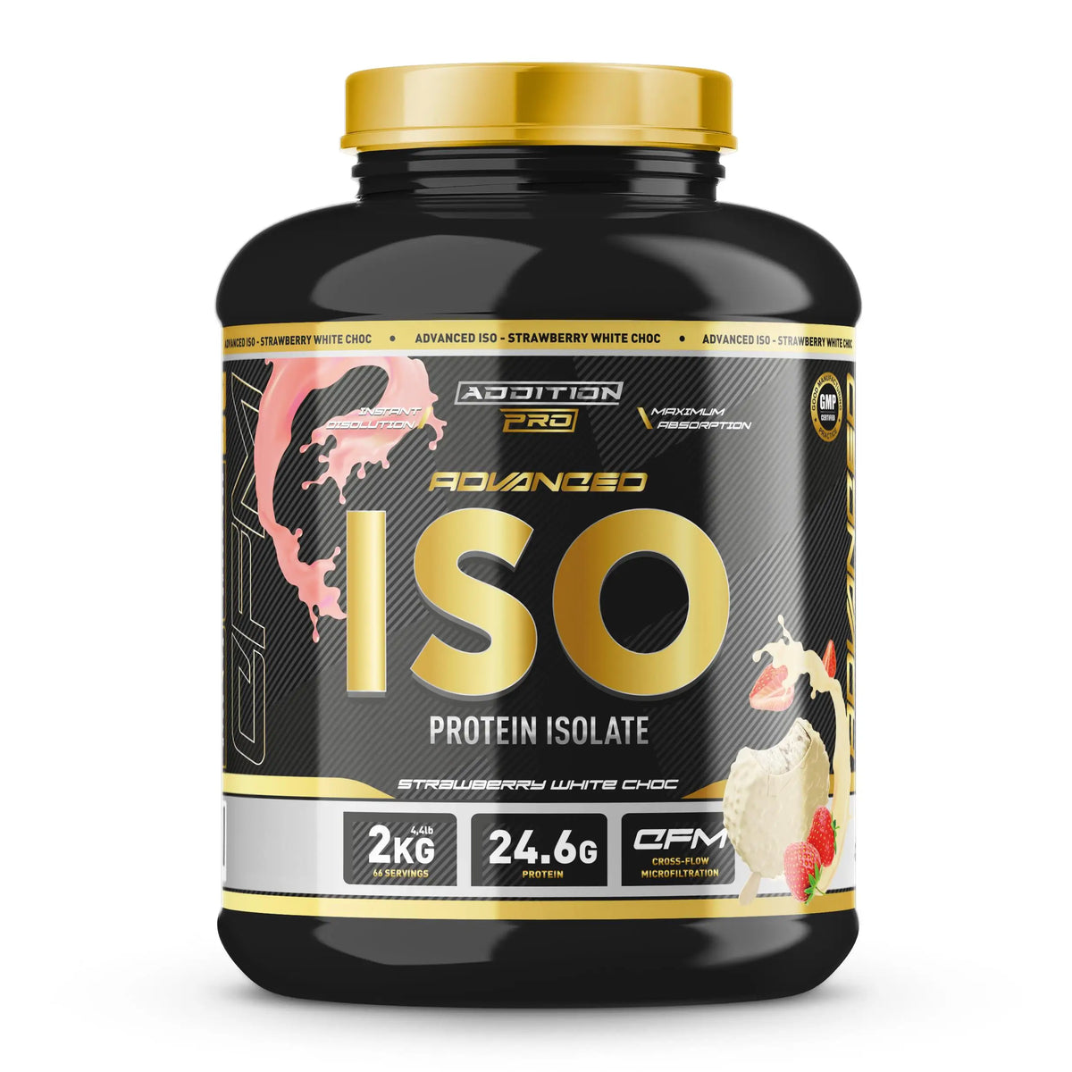 ISOLATE PROTEIN 2.0 NUEVA ADDITION PRO 2kg ENTEGAS 24/48 HORAS MUSCLECULT