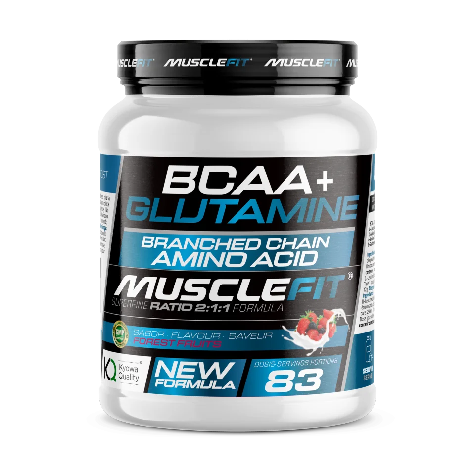 Glutamina + BCAAs - MuscleFit │500g│ MuscleCult  Aminoácido