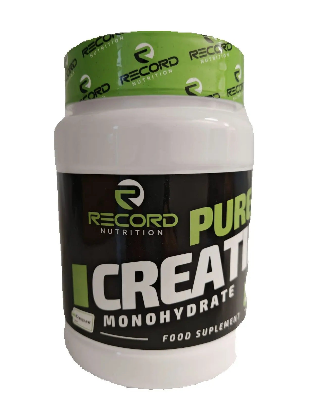 RECORD NUTRITION - Creatina Monohidrato Creapure® de máxima pureza para rendimiento físico, recuperación post-entreno y mejora de potencia muscular en nutrición deportiva
