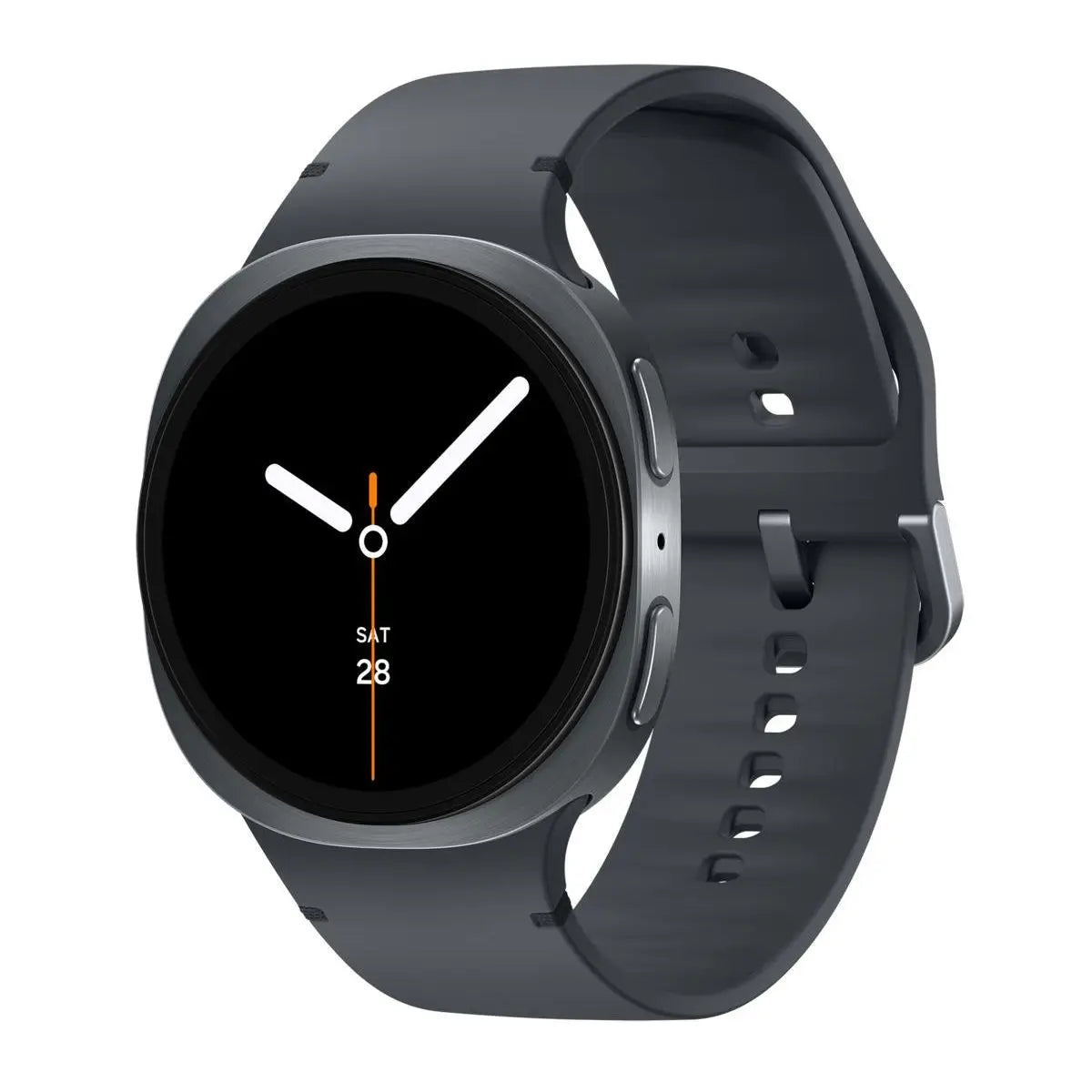 Samsung Galaxy Watch8 40/44 mm Bluetooth, Smartwatch with Galaxy AI, 3nm Processor, Health Assistant, Fitness Tracking, L1+L5 Dual-Frequency GPS, 5ATM + IP68 Waterproof, Android Compatible, Stylish Dark Gray/Silver Design.