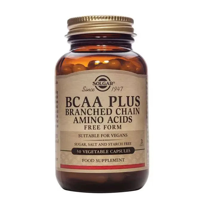 Solgar Bcaa Plus 50 Capsulas Vegetales