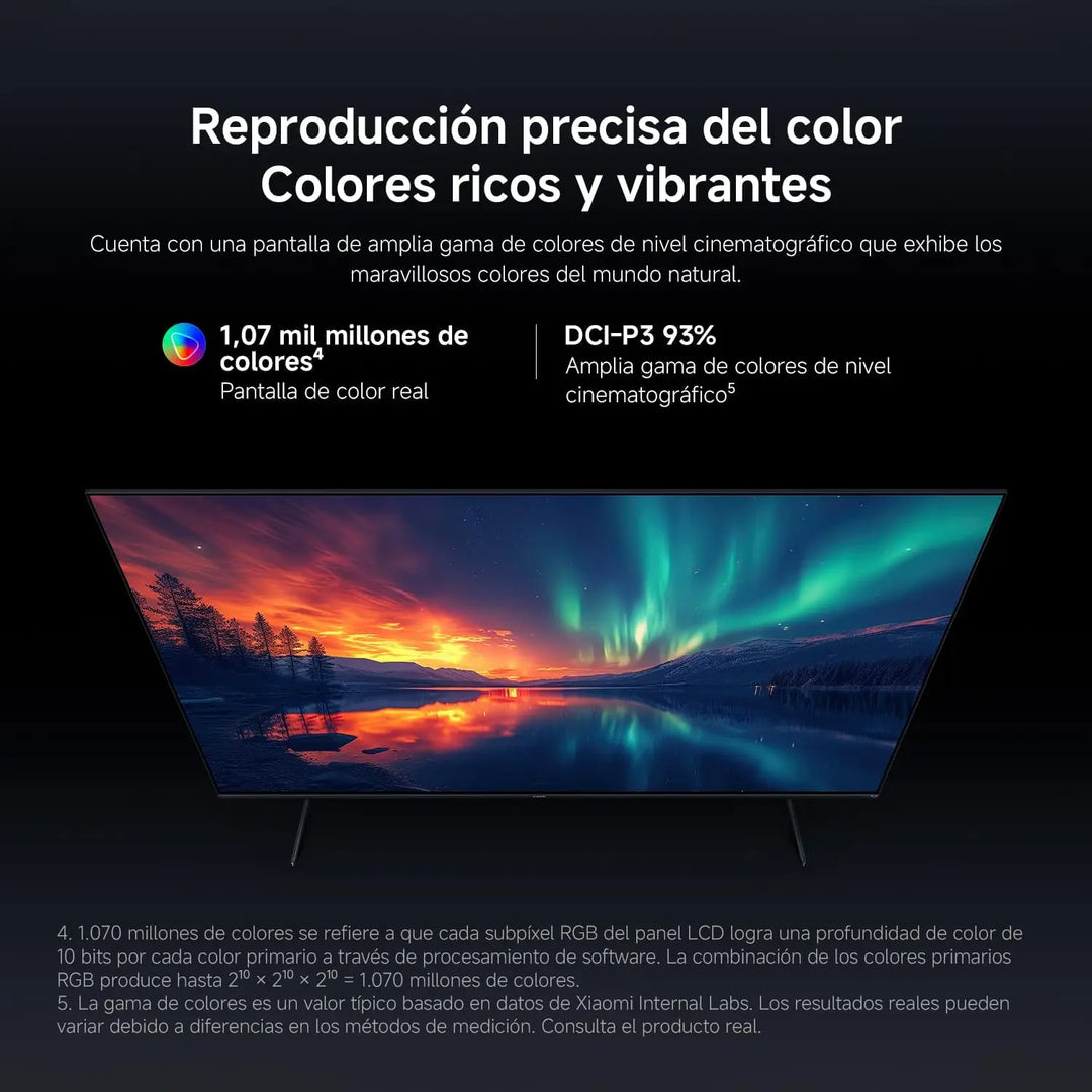 Oficial | Xiaomi TV FX Mini LED 43, QD-Mini LED para un contraste profundo y detalles nítidos, Brillo impresionante con HDR10+, Sonido envolvente Dolby Audio™ y DTS:X, Diseño unibody elegante con Fire TV integrado y Alexa