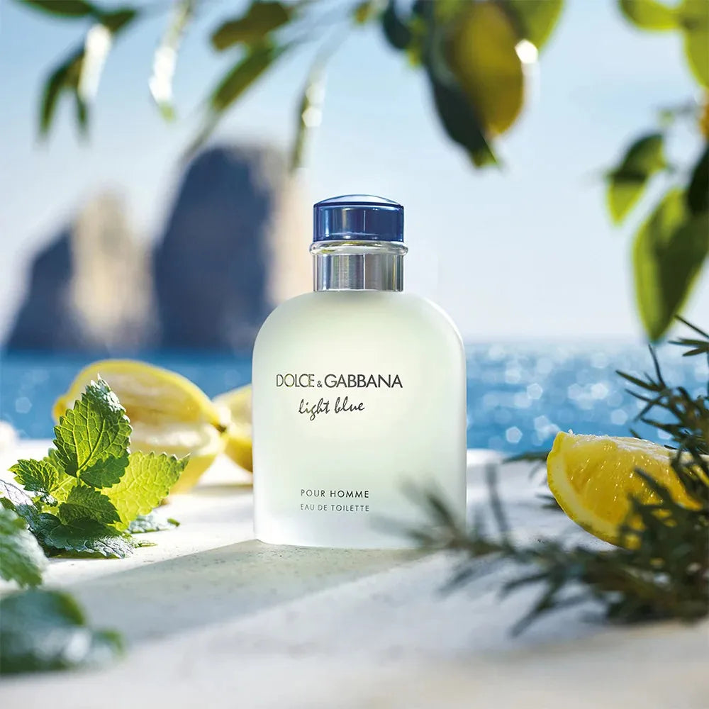DOLCE &amp; GABBANA Light Blue Pour Homme Eau de Toilette 200 ml para Hombre
