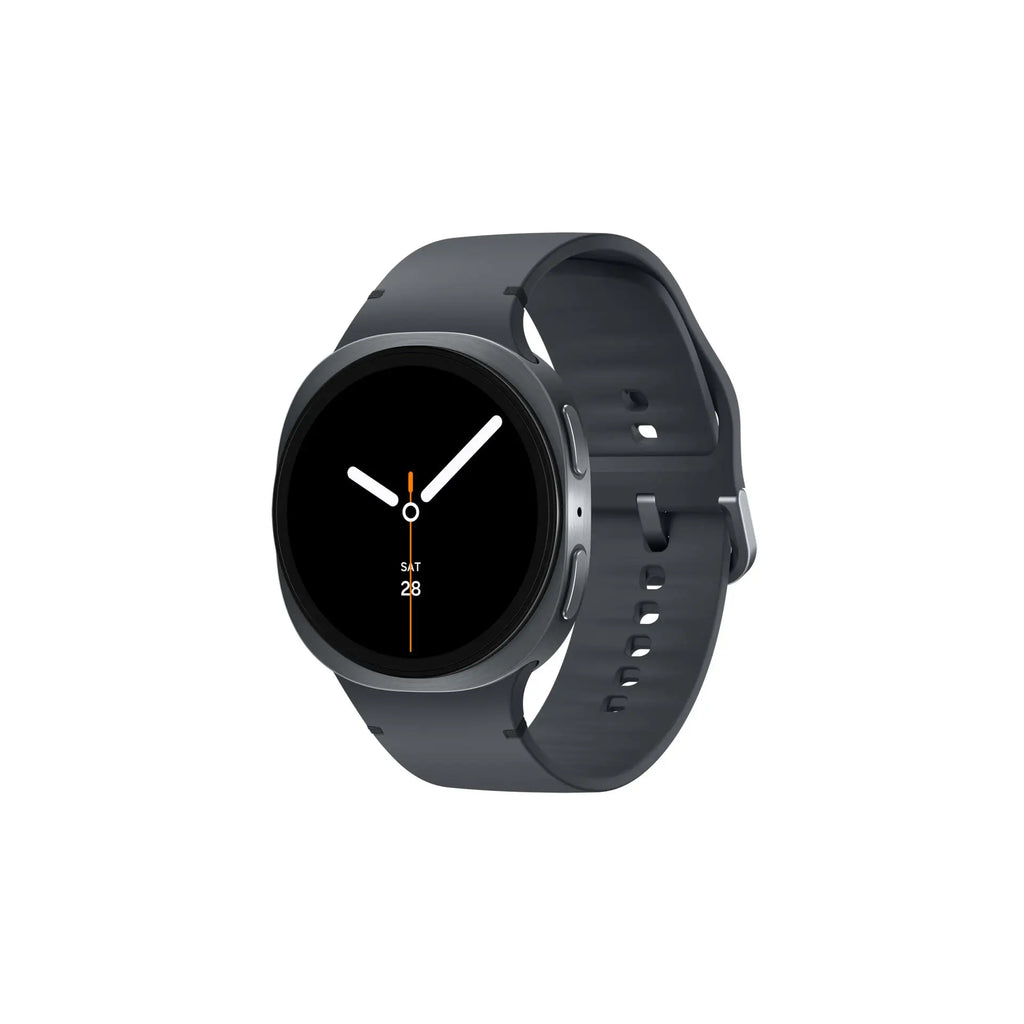 Samsung Galaxy Watch8 40/44 mm Bluetooth, Smartwatch with Galaxy AI, 3nm Processor, Health Assistant, Fitness Tracking, L1+L5 Dual-Frequency GPS, 5ATM + IP68 Waterproof, Android Compatible, Stylish Dark Gray/Silver Design.
