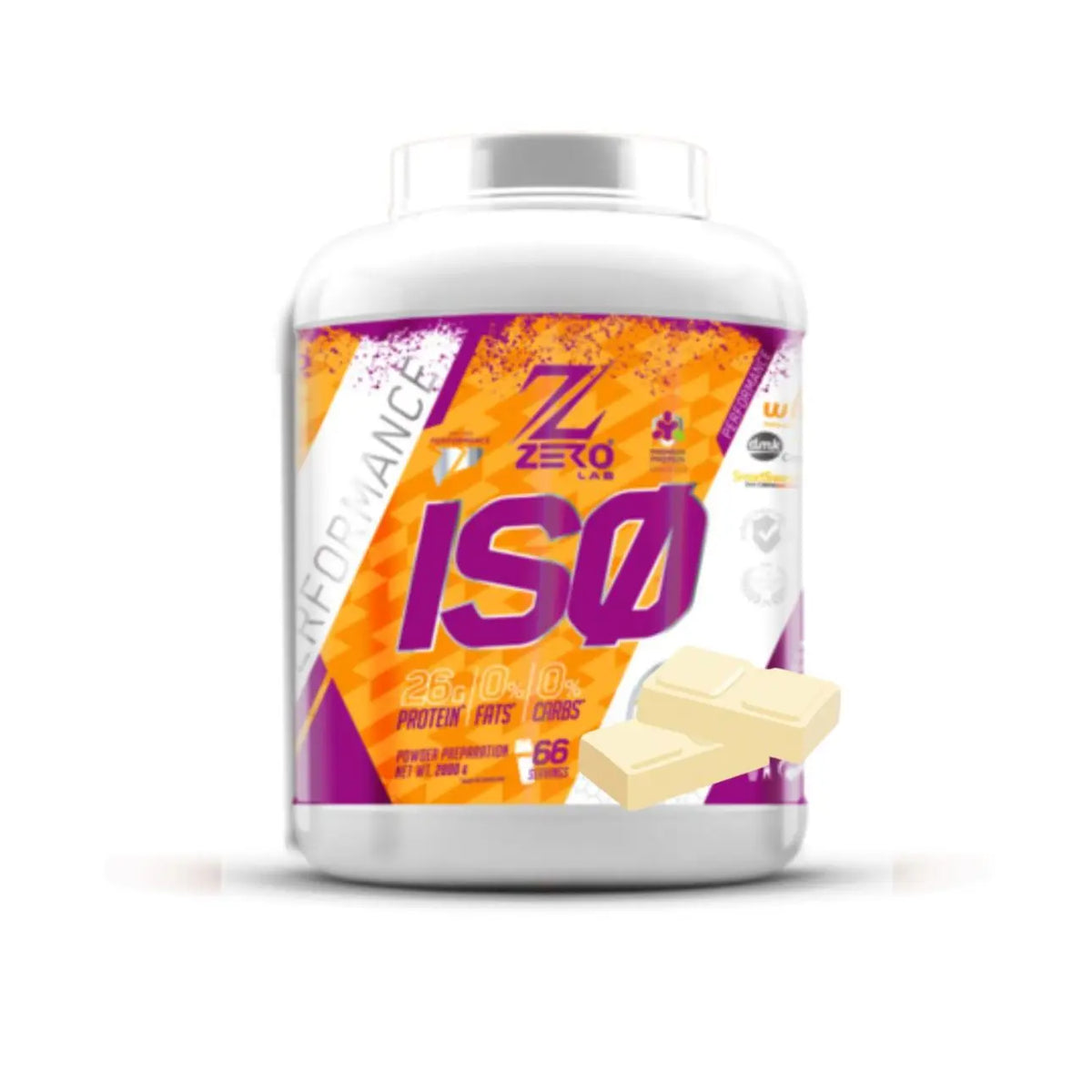 ISO PROTEIN - Proteína ISO 1kg-2kg Zerolab - AISLADO de proteína de suero de leche WHEYCO®. La mejor calidad para la recuperación muscular. Bajo en grasas, sin azucares añadidos.