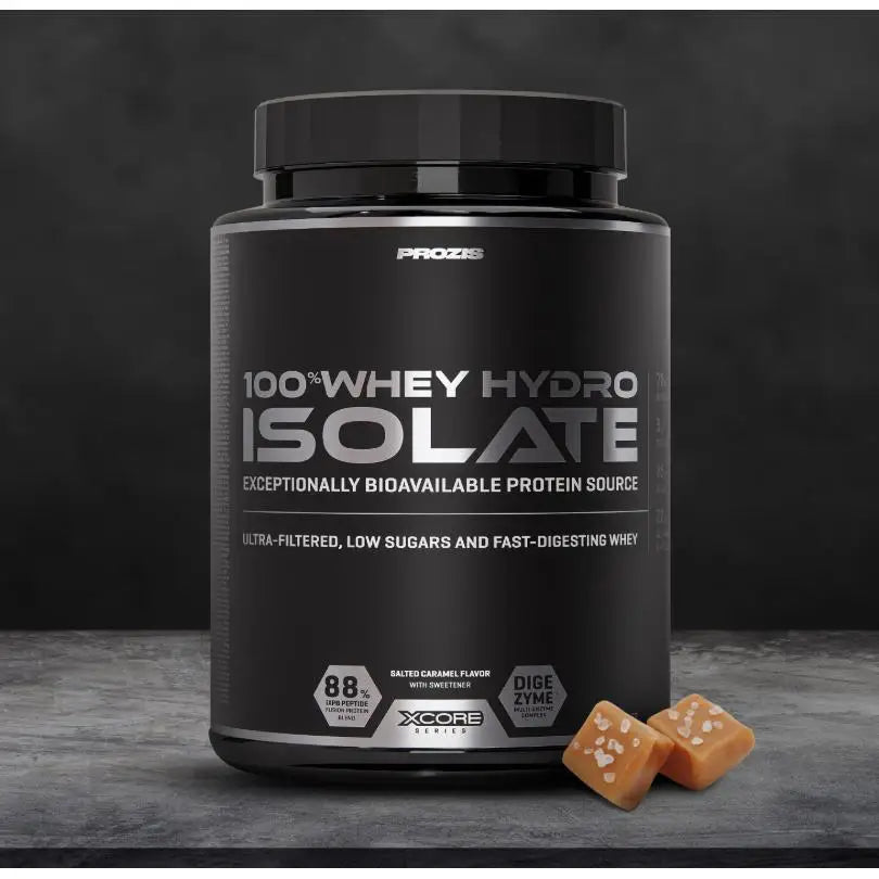 100% WHEY HYDRO ISOLATE (2KG) - Prozis  Alta calidad  Sin azúcares añadidos  Deliciosos sabores