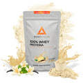 Whey Protein Vainilla– Proteina Vainilla en Polvo- Proteina para Ganar Masa Muscular– Proteina de Suero de Leche- Proteina para Masa Muscular- Sin lecitina de soja- Apta para Vegetarianos- Bodyathlon