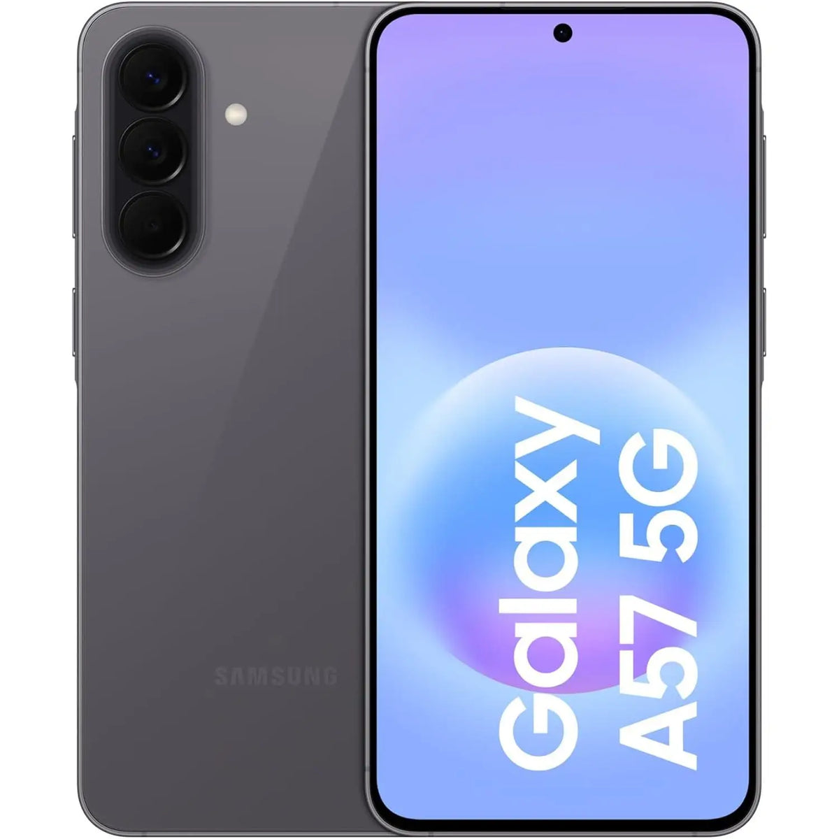 Samsung Galaxy A57 5G, 256 GB, smartphone fino con IA, 8 GB de RAM, triple cámara de 50 MP, batería de 5000 mAh para 2 días de uso, resistente al agua IP68, pantalla Super AMOLED de 6,7 pulgadas, versión europea.