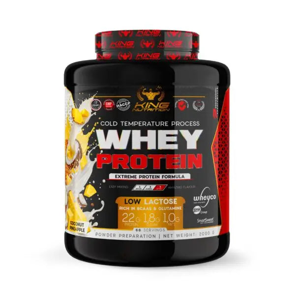Whey Protein 2Kg King Nutrition Proteina Concentrada
