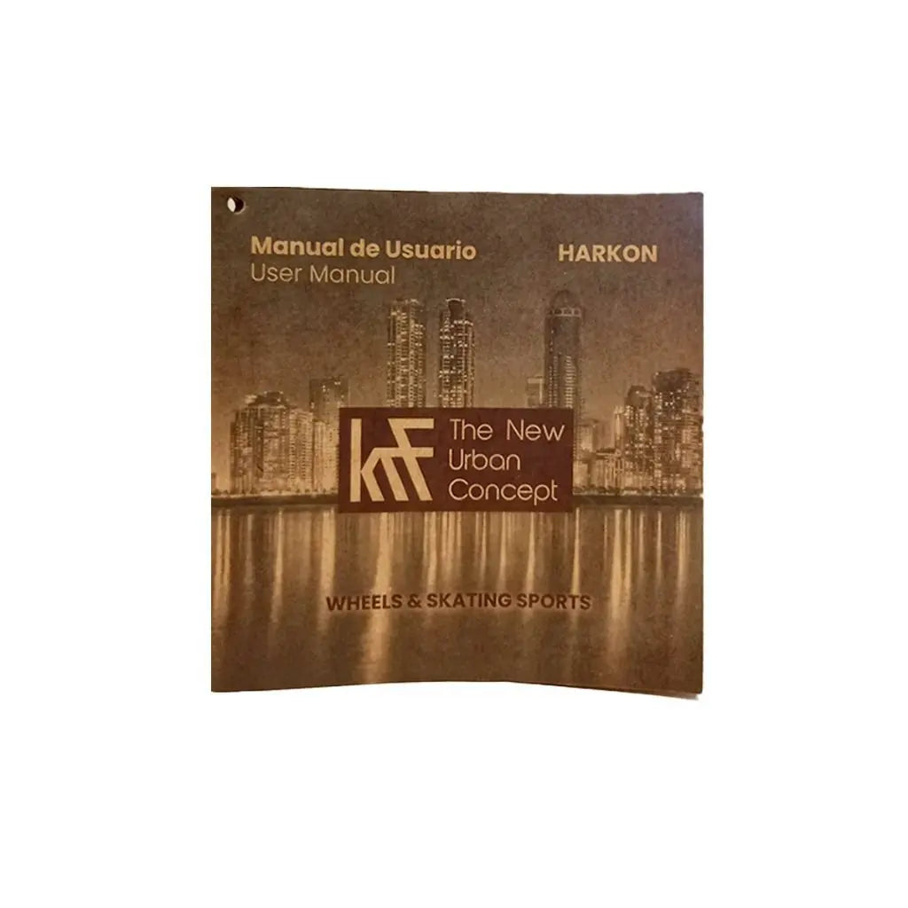 KRF HARKON PATIN FREEESKATE 4x80 BLACK/BURGUNDY