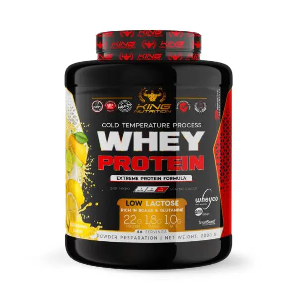 Whey Protein 2Kg King Nutrition Proteina Concentrada