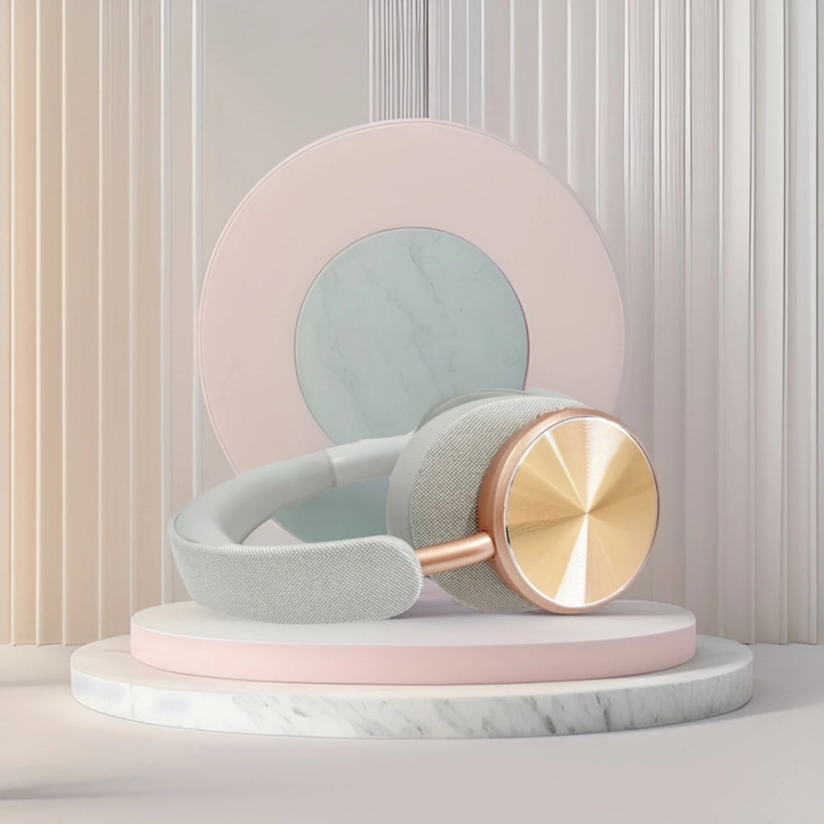 Auriculares inalámbricos de diadema TEISCHE con cancelación de ruido, 40 horas de reproducción, Bluetooth 5.4, diseño ergonómico, graves profundos y ajuste cómodo, ideales para música y llamadas.