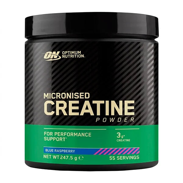 Optimum Nutrition Creatina Monohidrato Micronizada - 247.5g (55 Servings) - Rendimiento y Fuerza