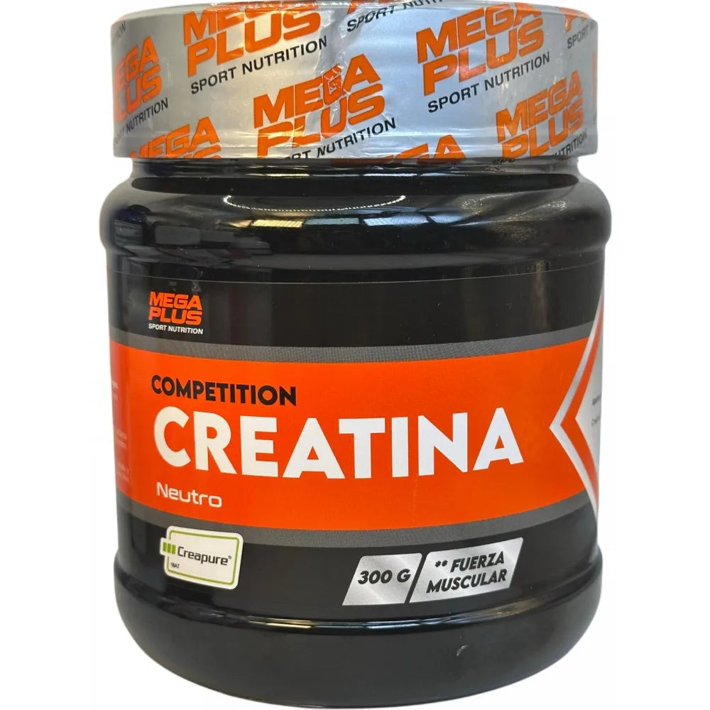 Creatina (CREAPURE®) 300gr sabor neutro serie competition de MEGAPLUS