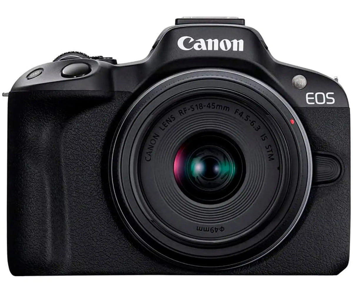 Canon EOS R50 + Objetivo Canon RF-S 18-45mm IS STM / Cámara mirrorless