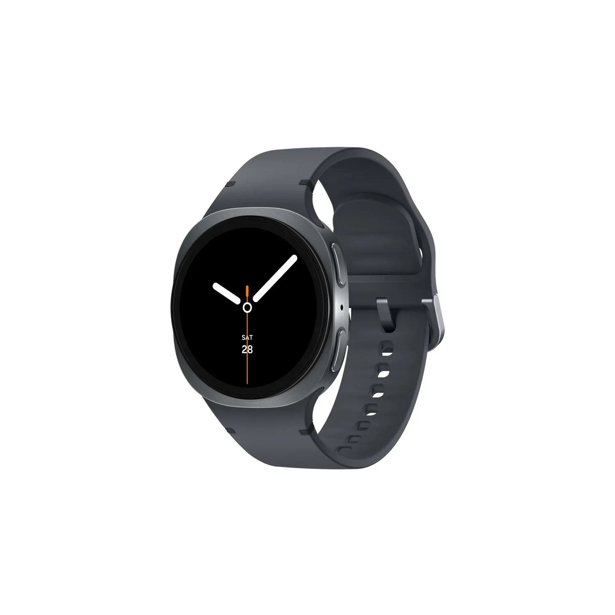 Samsung Galaxy Watch8 40/44 mm Bluetooth, Smartwatch with Galaxy AI, 3nm Processor, Health Assistant, Fitness Tracking, L1+L5 Dual-Frequency GPS, 5ATM + IP68 Waterproof, Android Compatible, Stylish Dark Gray/Silver Design.