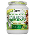 LIFE PRO NUTRITION ISOLATE VEGAN CREAMY 1KG - Aislado de Proteina Vegetal - Dietas Veganas y Vegetarianas - Textura Cremosa