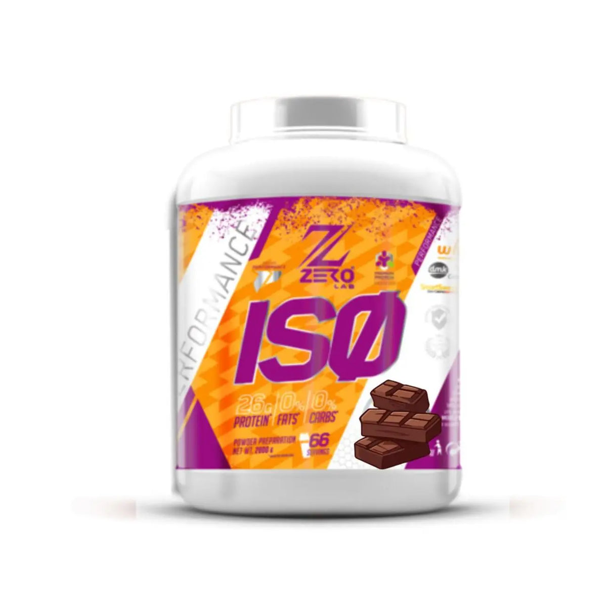 ISO PROTEIN - Proteína ISO 1kg-2kg Zerolab - AISLADO de proteína de suero de leche WHEYCO®. La mejor calidad para la recuperación muscular. Bajo en grasas, sin azucares añadidos.