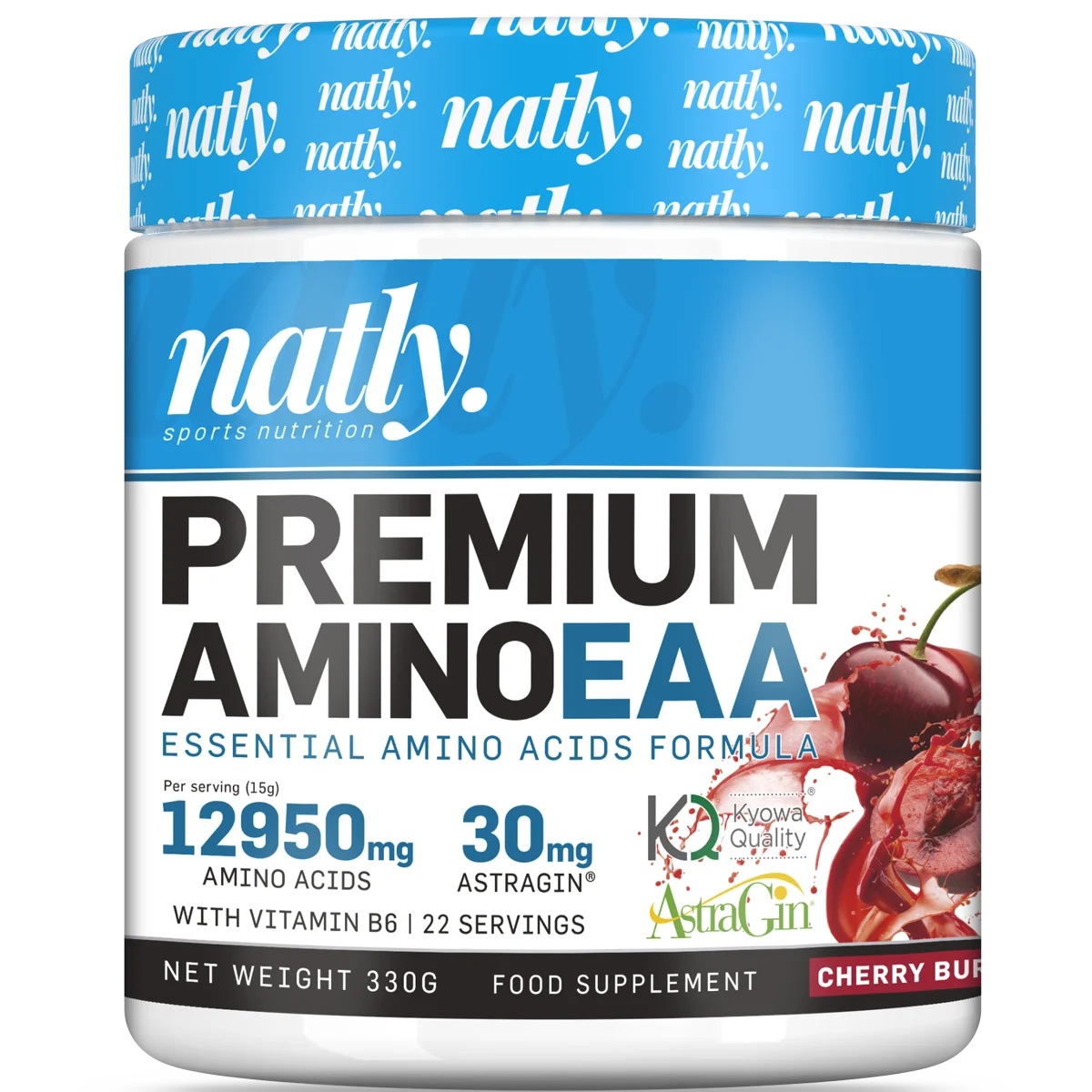 Natly nutrition - Aminoácidos - Premium Amino EAA essential - 330 gr
