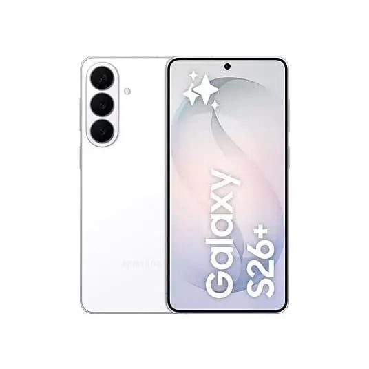 Samsung Galaxy S26+ - smartphone 5G con pantalla Dynamic AMOLED 2X de 6,7", tasa de refresco de 120 Hz, cámara cuádruple de 50 MP, 12 GB de RAM y 256/512 GB de almacenamiento, con asistente de IA avanzado y batería de 4900 mAh con carga rápida de 25 W