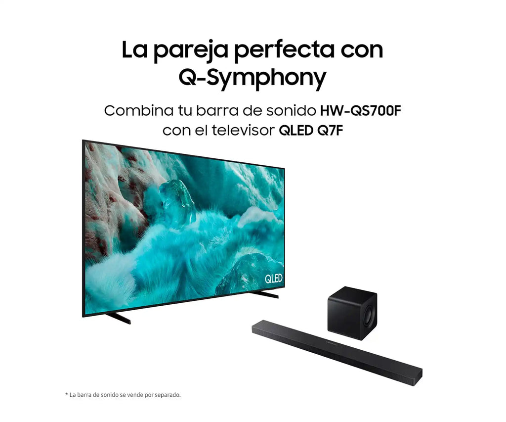 Samsung HW-QS700F Negro / Barra de sonido Serie Q 3.1.2 con Subwoofer y Dolby Atmos 2025