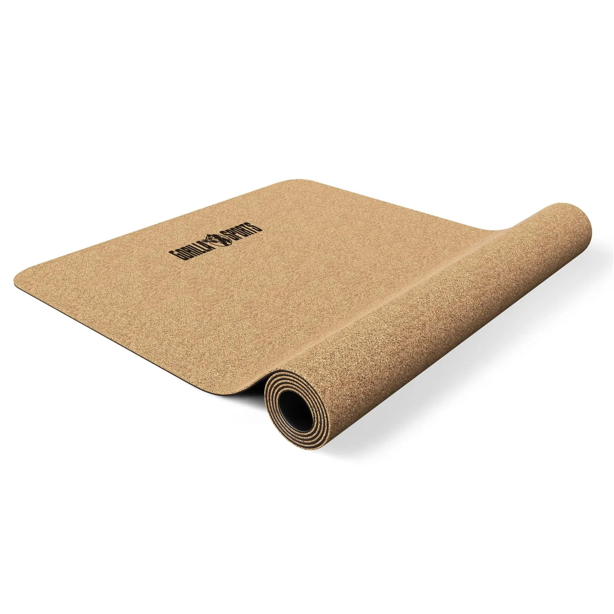 Gorilla Sports Esterilla de Yoga de Corcho 183x61x0,5 cm