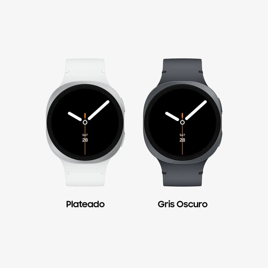 Samsung Galaxy Watch8 40/44 mm Bluetooth, Smartwatch with Galaxy AI, 3nm Processor, Health Assistant, Fitness Tracking, L1+L5 Dual-Frequency GPS, 5ATM + IP68 Waterproof, Android Compatible, Stylish Dark Gray/Silver Design.