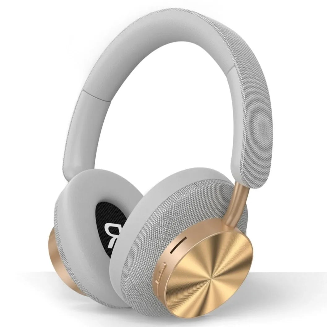 Auriculares Bluetooth supraaurales de TEISCHE con controladores de 40 mm, 40 horas de reproducción, aislamiento de ruido y Bluetooth 5.3: perfectos para música y videojuegos, ajuste cómodo, conectividad inalámbrica y diseño duradero.