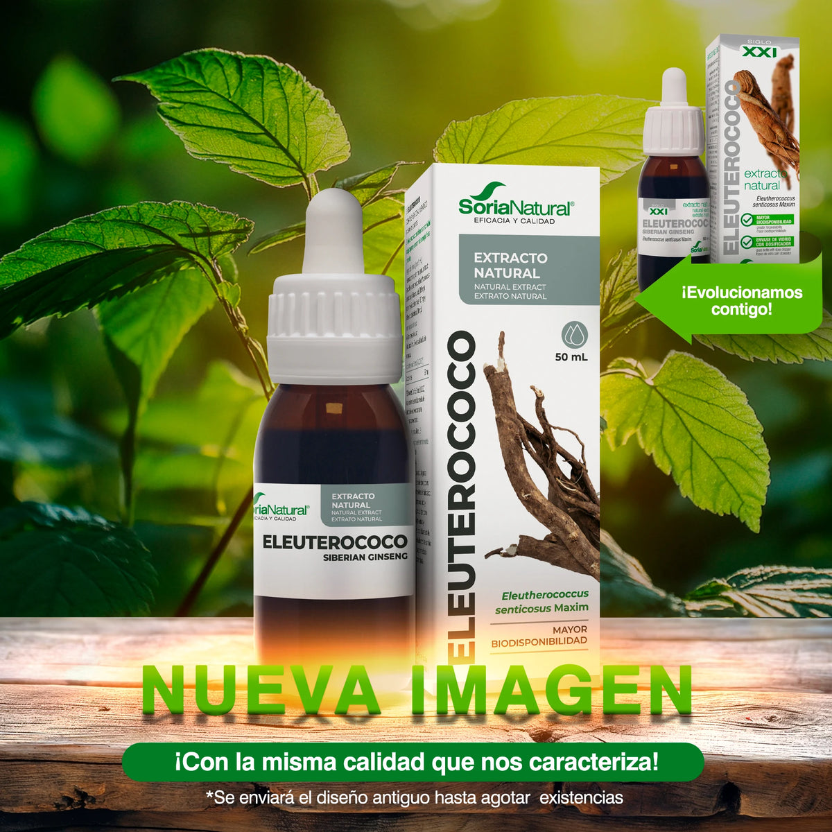 Energía Natural Extracto De Eleuterococo 50ml Soria Natural - Multivitaminas