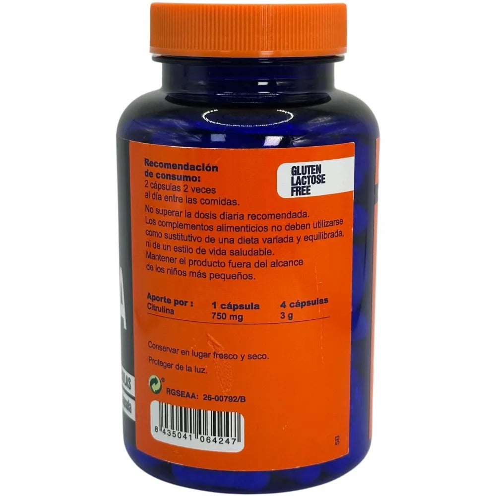 Citrulina Malato Competition 750mg 120 cápsulas de Megaplus