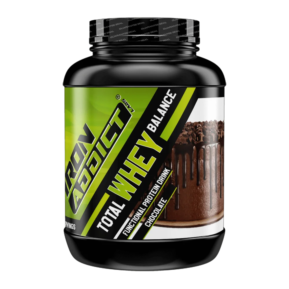 Whey Protein 1.8Kg Iron Addict Labs - Proteína de Suero de Leche de Máxima Calidad+Colágeno+Creatina - Mantenimiento y Desarrollo Muscular - Fortalece las Articulaciones - Mezcla de proteínas - Iron Addict Labs