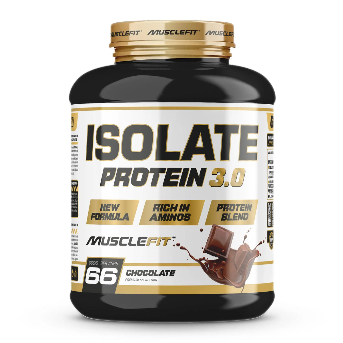 MUSCLEFIT ISOLATE 3.0 BLEND PROTEIN 2kg ENTEGAS 24/48 HORAS