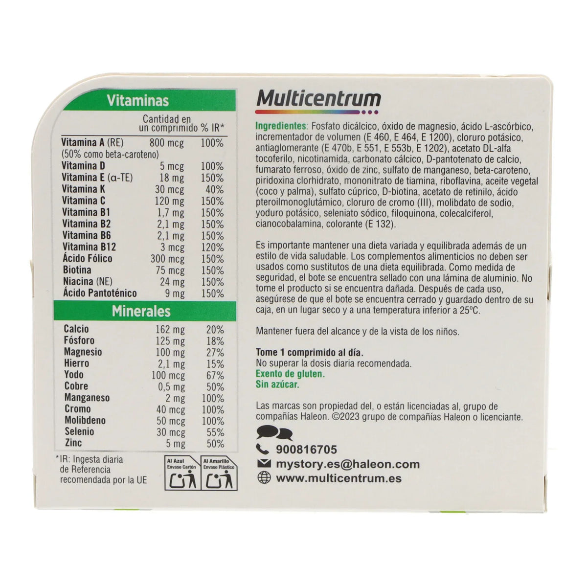 Multicentrum Select 50 90 Comps