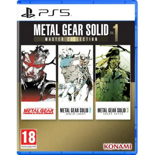 Metal Gear Solid Master Collection Vol 1 - PS5 - New Sealed - PAL Spain - Video Game for PlayStation 5 with HDMI input and CE certification, perfect for gaming enthusiasts in Spain.