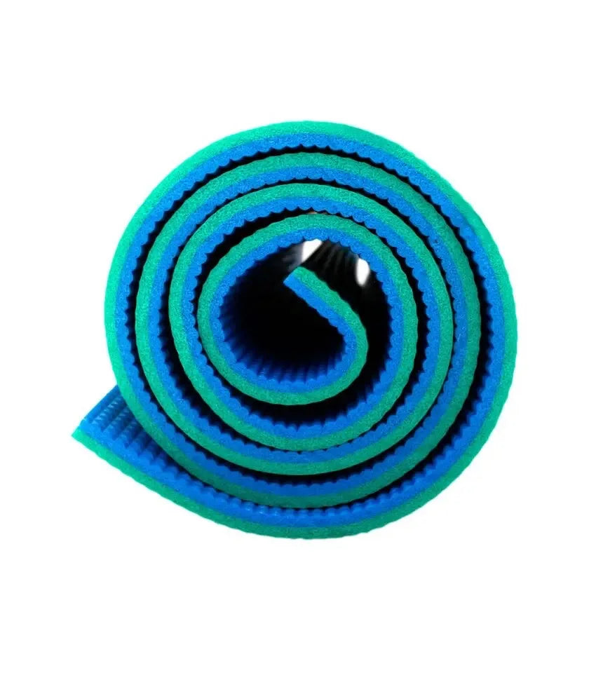 Colchoneta yoga bicolor, Tapetes deportivos de alta calidad, Extra gruesos, varias medidas, para hacer ejercicio en el gimnasio en casa, Fitness,