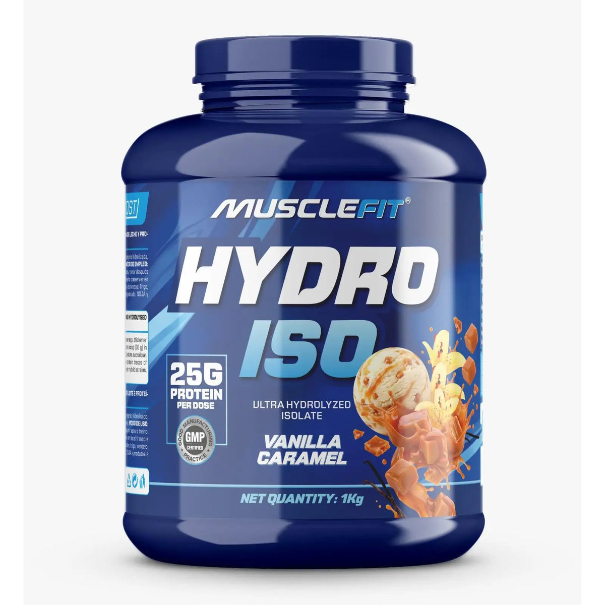 HYDRO ISO 1kg - MUSCLEFIT - OFERTA PREMIUM - AISLADO DE PROTEÍNA - ENTREGAS 24/48 HORAS