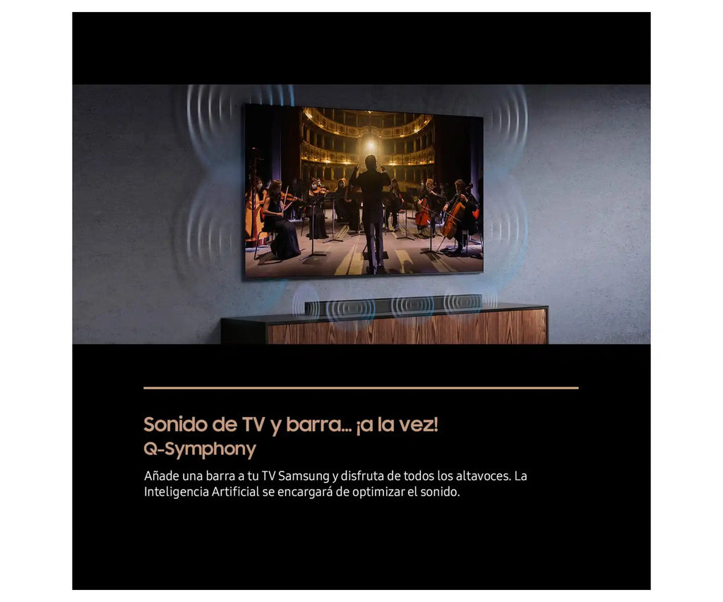Samsung HW-QS700F Negro / Barra de sonido Serie Q 3.1.2 con Subwoofer y Dolby Atmos 2025